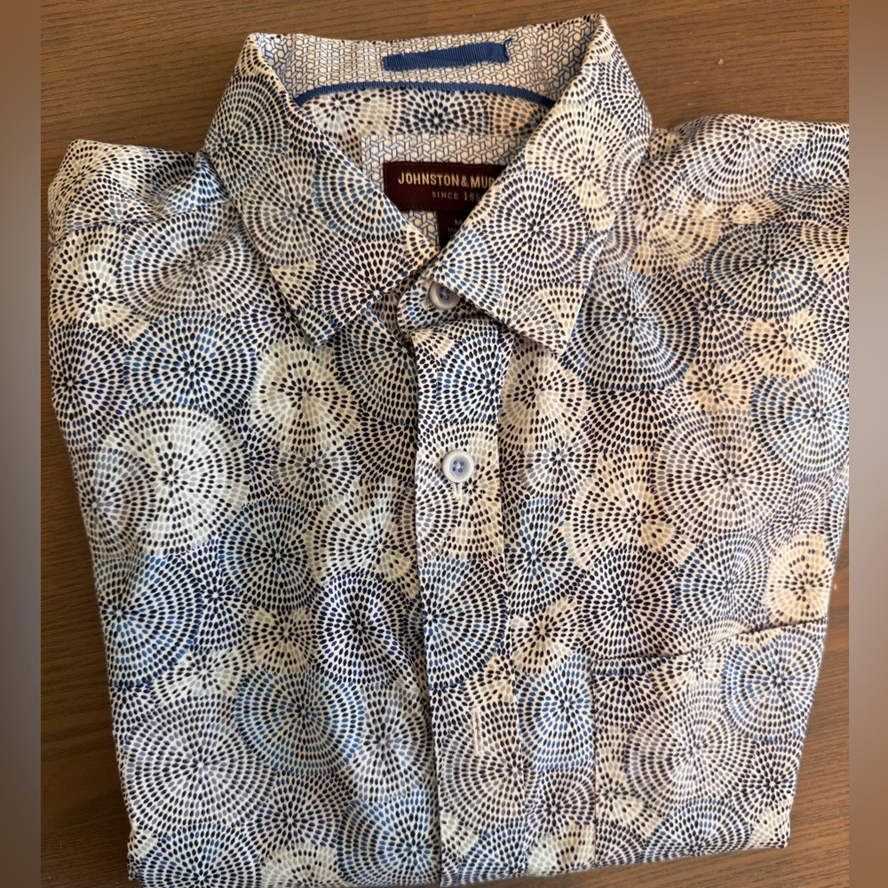 Johnston & Murphy Men’s Long Sleeve Dress Shirt